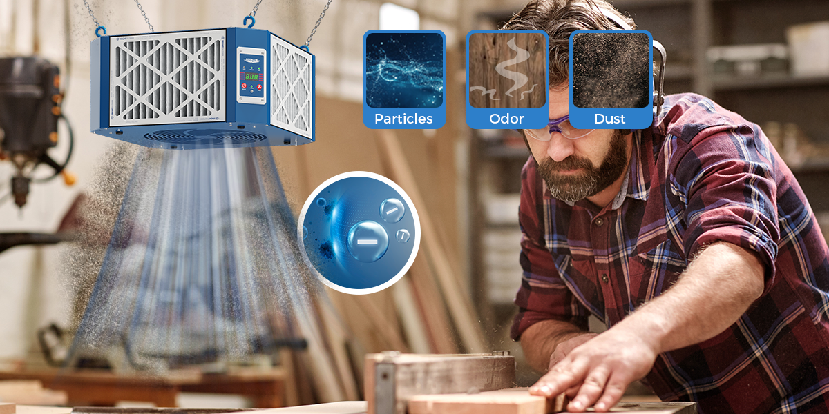 best air filtration system for woodshop