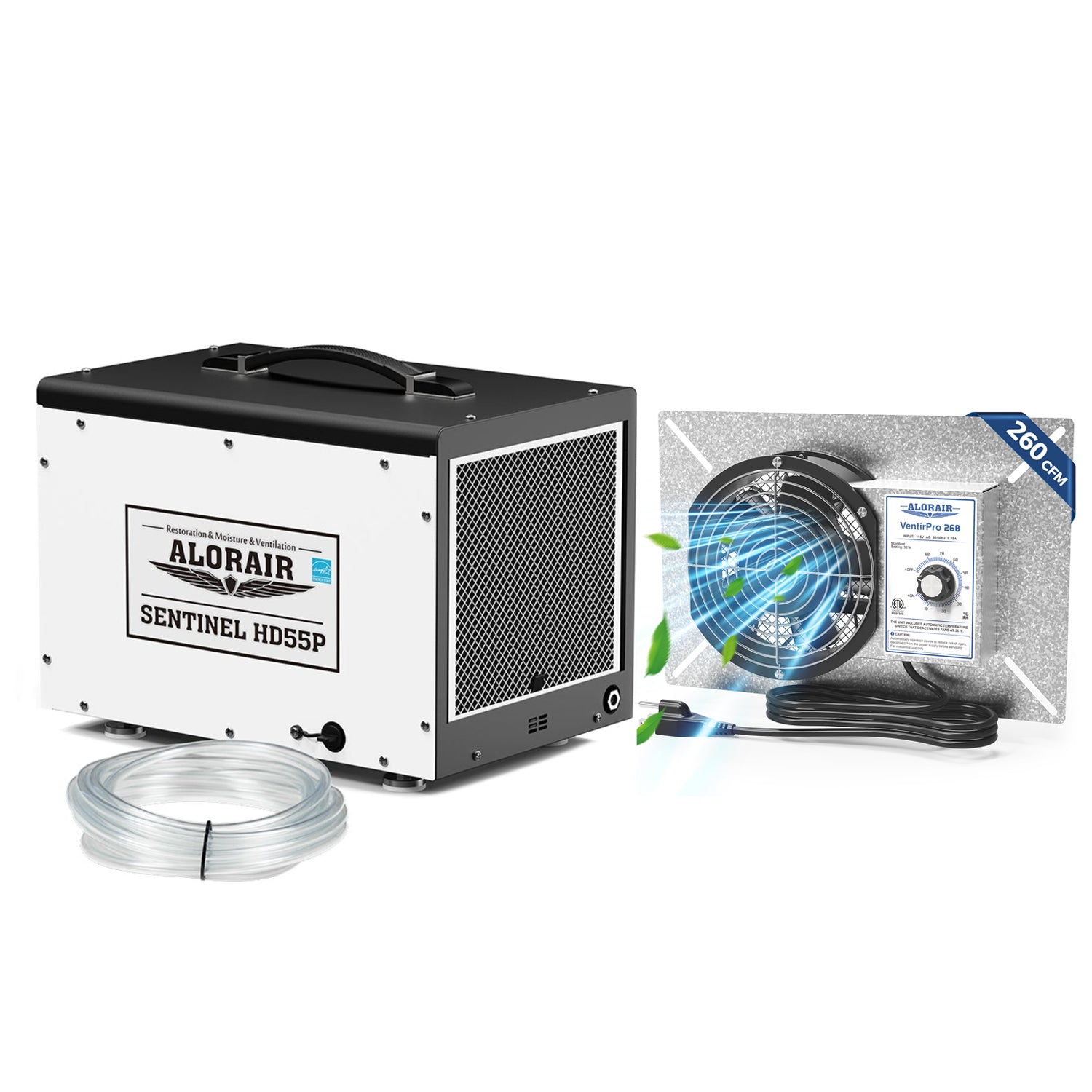 Crawl Space Dehumidifier & Ventilator Combo - AlorairCrawlspace