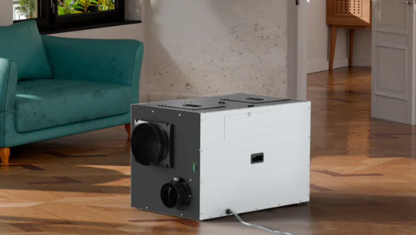 How Whole-House Dehumidifiers Work (HVAC Integration, Fresh Air & Settings)