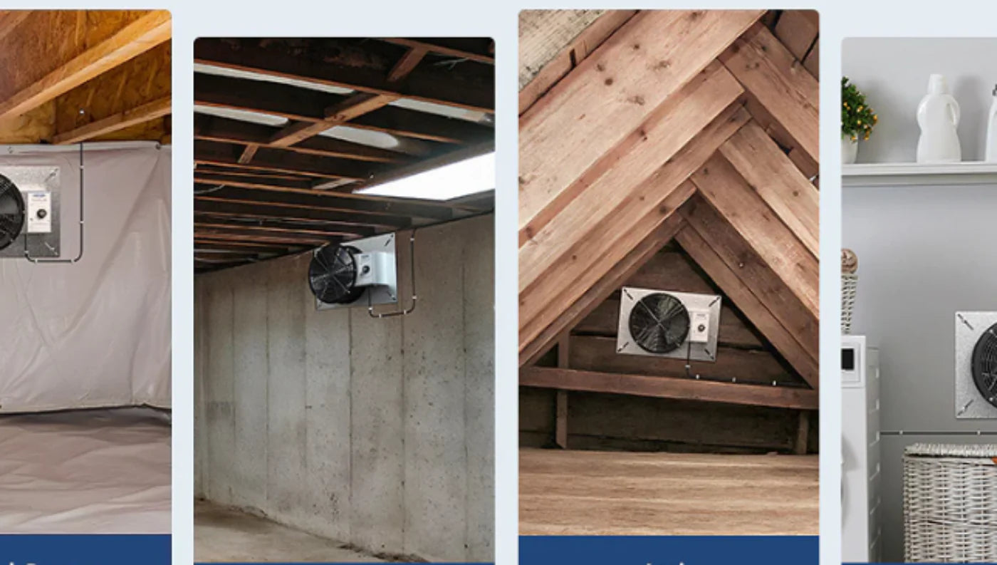 Best Crawl Space Ventilation Fans in 2025 (Humidistat & Solar Options)
