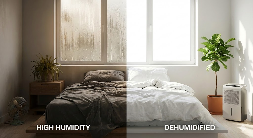 How to Dehumidify a Room (Fast Fixes + Natural Methods That Actually Work)