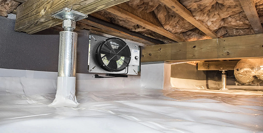 Crawl Space Ventilation Fans with Humidistats – AlorairCrawlspace