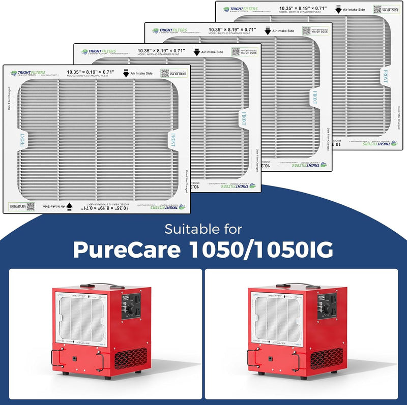 AlorairCrawlspace AlorAir® 4 Pack MERV-13 Air Filter for Purecare 1050/1050IG