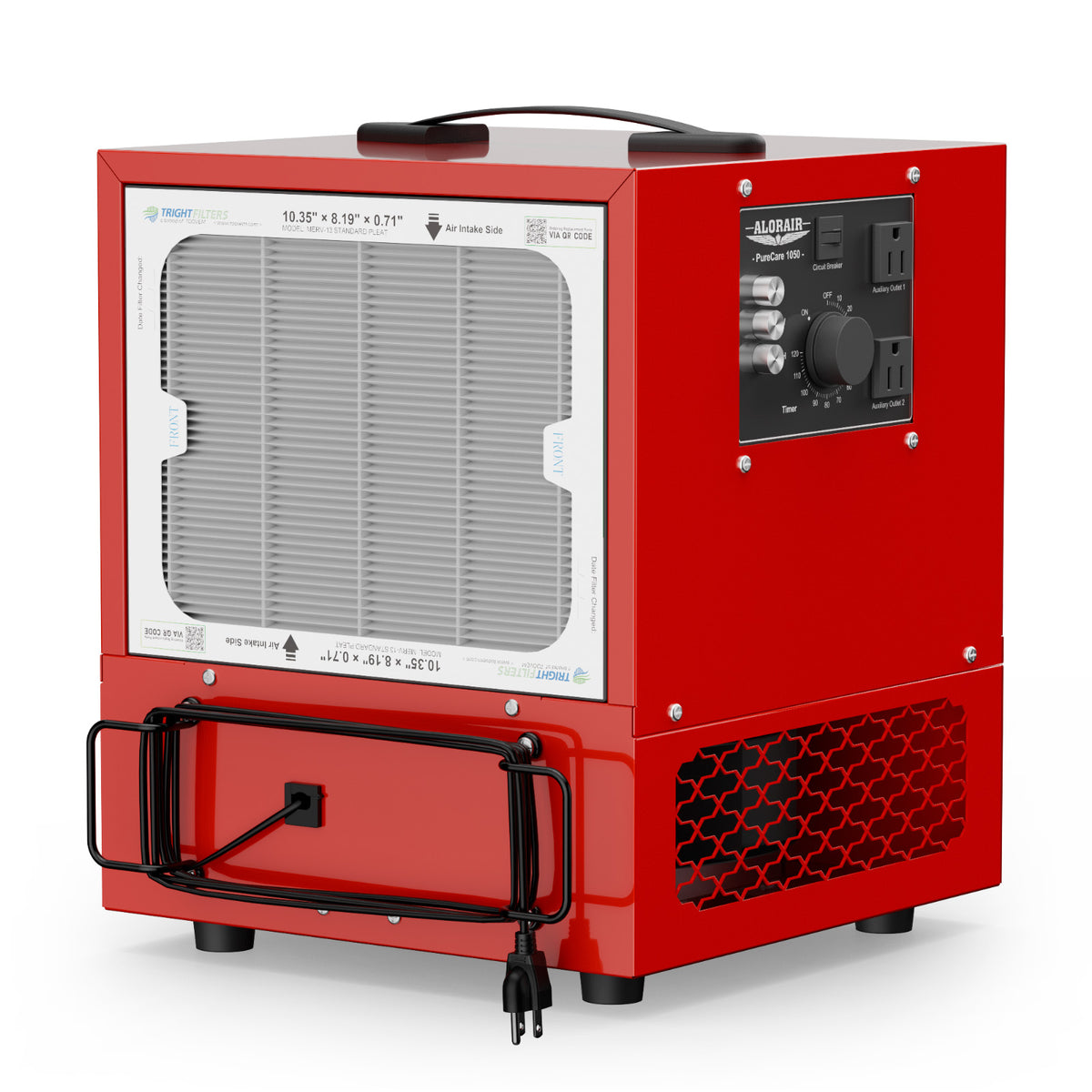 AlorairCrawlspace Alorair 1050 CFM Portable Air Filtration Systems For Woodworking Shop | Purecare 1050