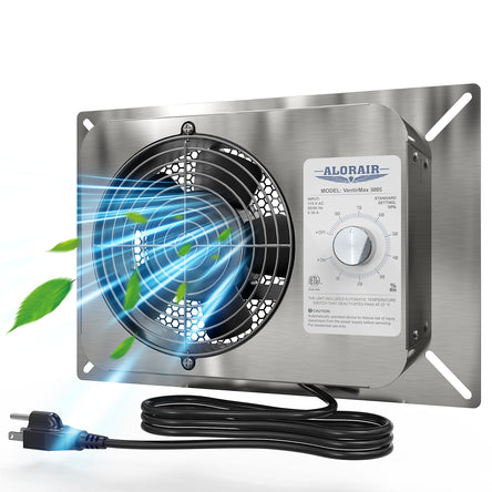ALORAIR 300CFM Crawlspace Ventilation Fan | VentirMax 300S