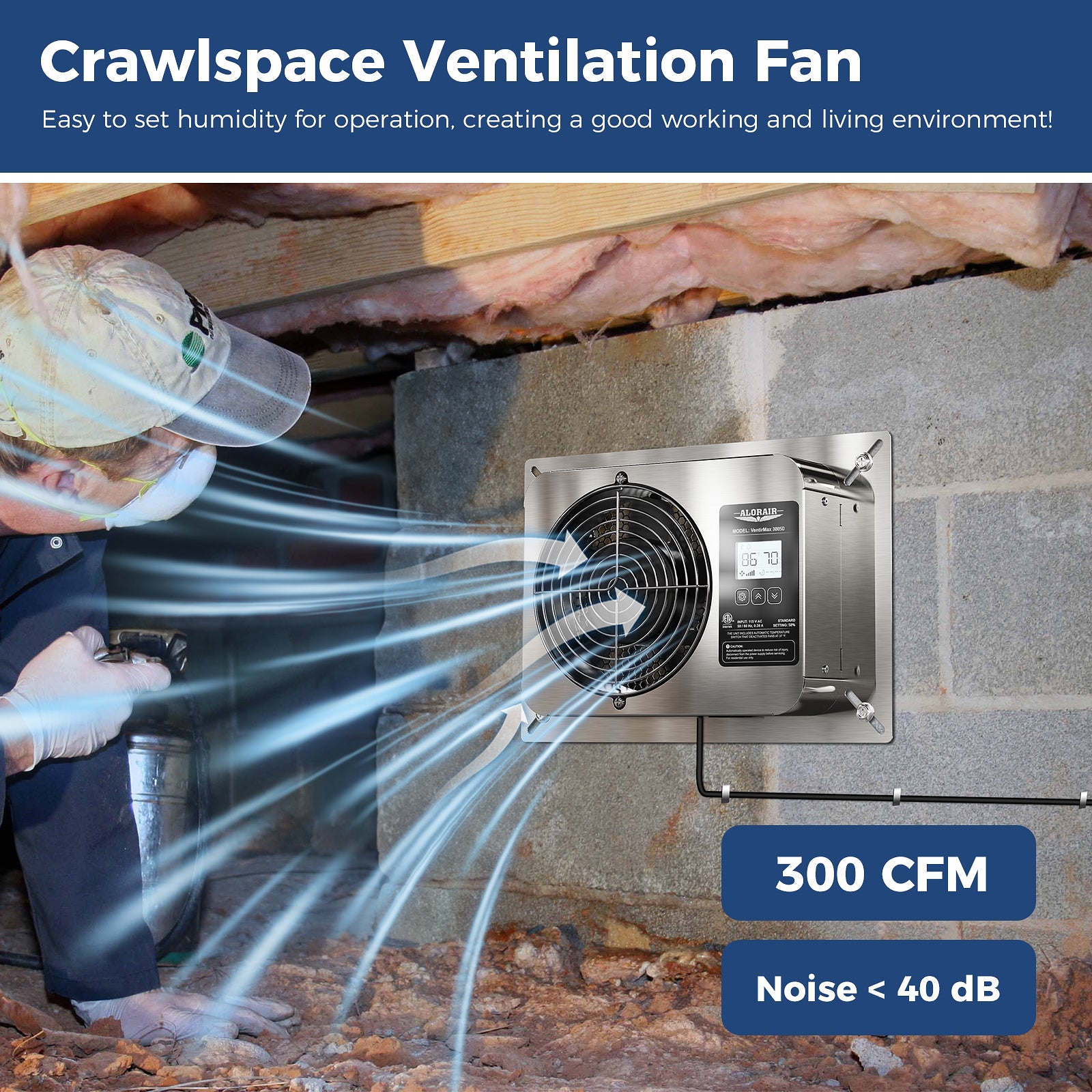 crawl space fan