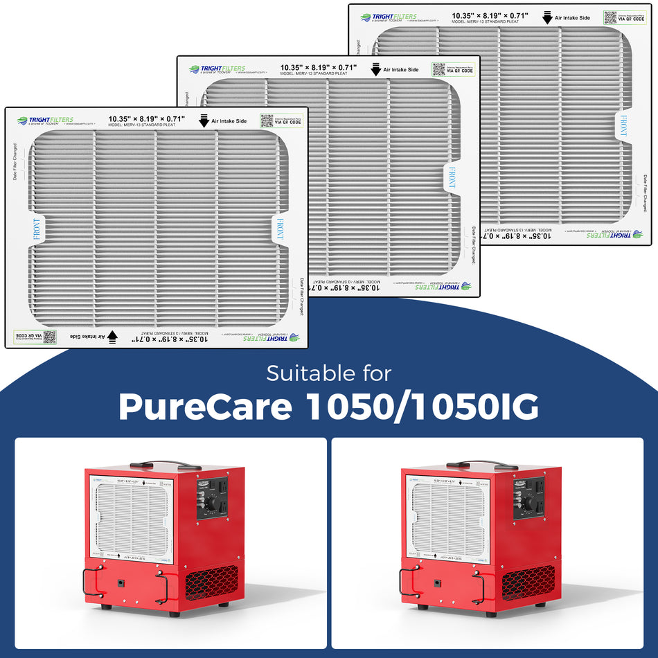 AlorAir® 3 Pack MERV-13 Air Filter for Purecare 1050/1050IG