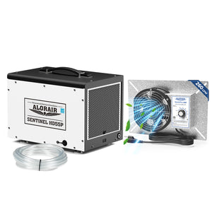 Alorair Combo Package for Crawl Spaces,Basements Dehumidifier and Ventilator