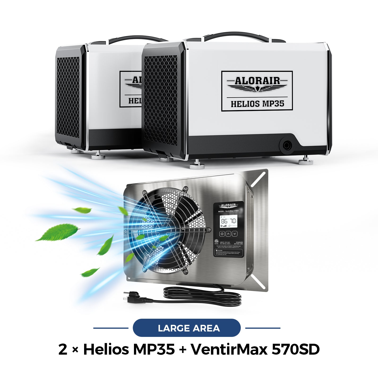 19% Off Helios MP35 and VentirMax 570SD Fan Combo