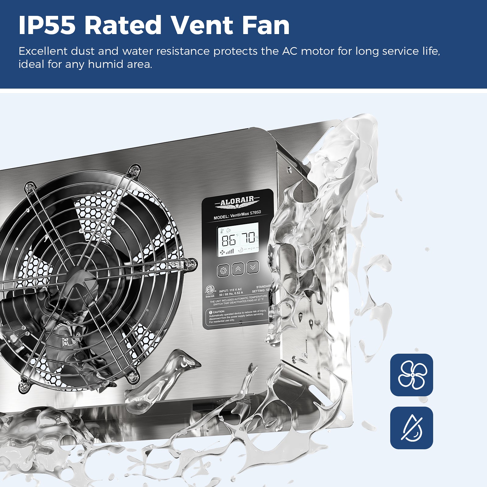 AlorAir® VentirMax 570SD Ventilator Fan – AlorairCrawlspace