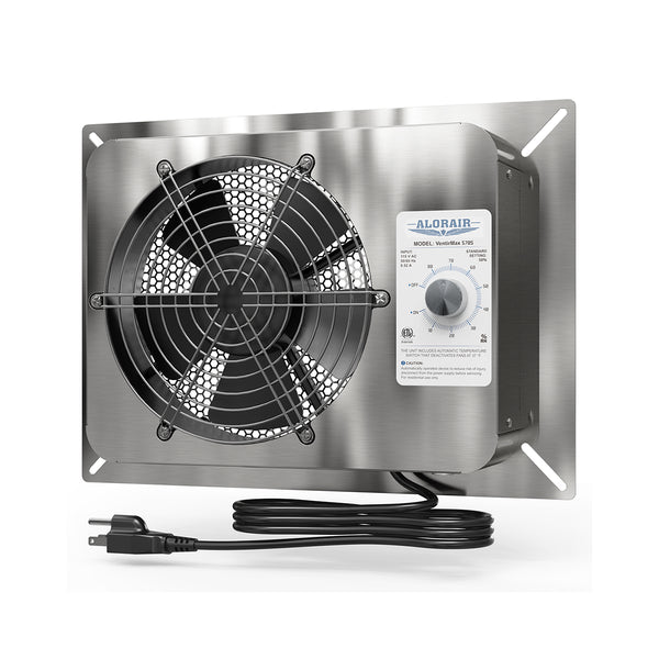 AlorAir 570CFM Stainless Steel Crawl Space Fan | VentirMax 570S