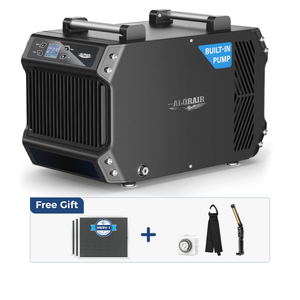 AlorAir 180 Pint Crawlspace Dehumidifiers with Pump and Drain Hose | Galaxy 85P | Size for 2,300 Sq.Ft