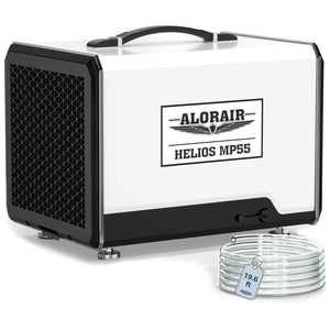 AlorAir 120 PPD Crawl Space Dehumidifier with Pump and Drain Hose | Helios MP55 | Size for 1500 sq.ft