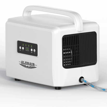 AlorAir 70 PPD Crawl Space Dehumidifier with Drain Hose | Helios D35 | Size for 1000 sq.ft