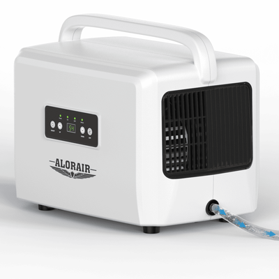 AlorAir 70 PPD Crawl Space Dehumidifier with Drain Hose | Helios D35 | Size for 1000 sq.ft