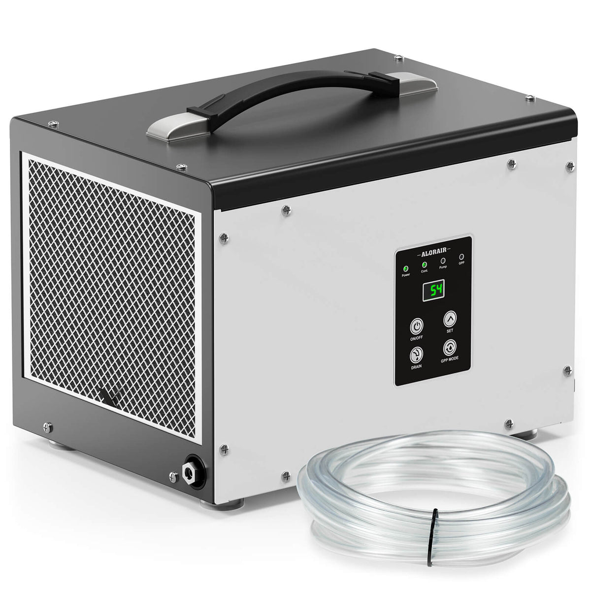 AlorairCrawlspace AlorAir 70 PPD Crawl Space Dehumidifier with Pump and Drain Hose | Sentinel HD35P | Size for 1000 sq.ft