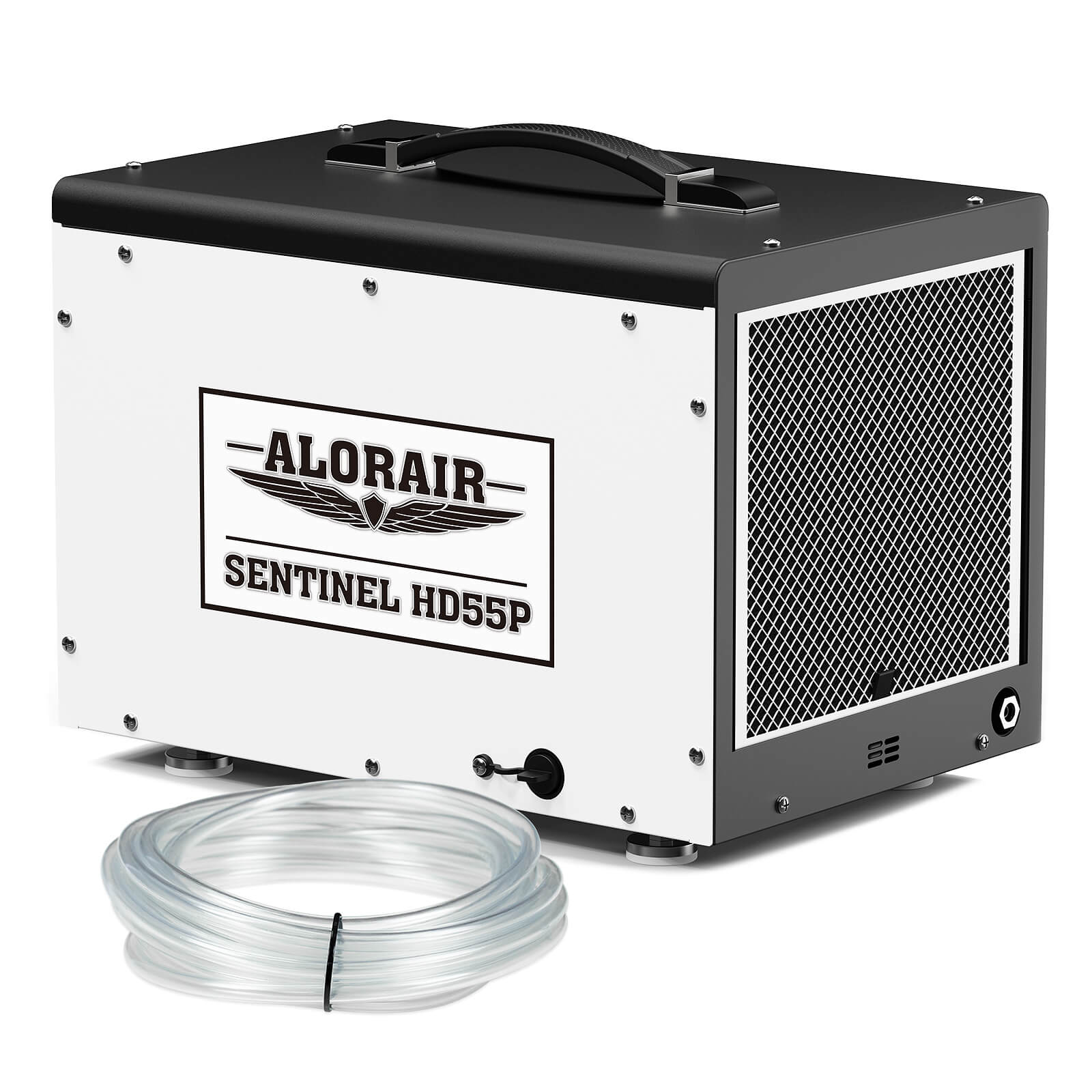 AlorAir 120 PPD Crawl Space Dehumidifier with Pump and Drain Hose | Sentinel HD55P | Size for 1500 sq.ft