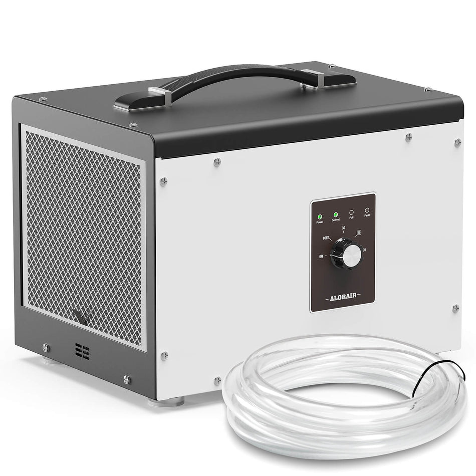 AlorAir 70 PPD Crawl Space Dehumidifier with Drain Hose | Sentinel HS35 | Size for 1000 sq.ft