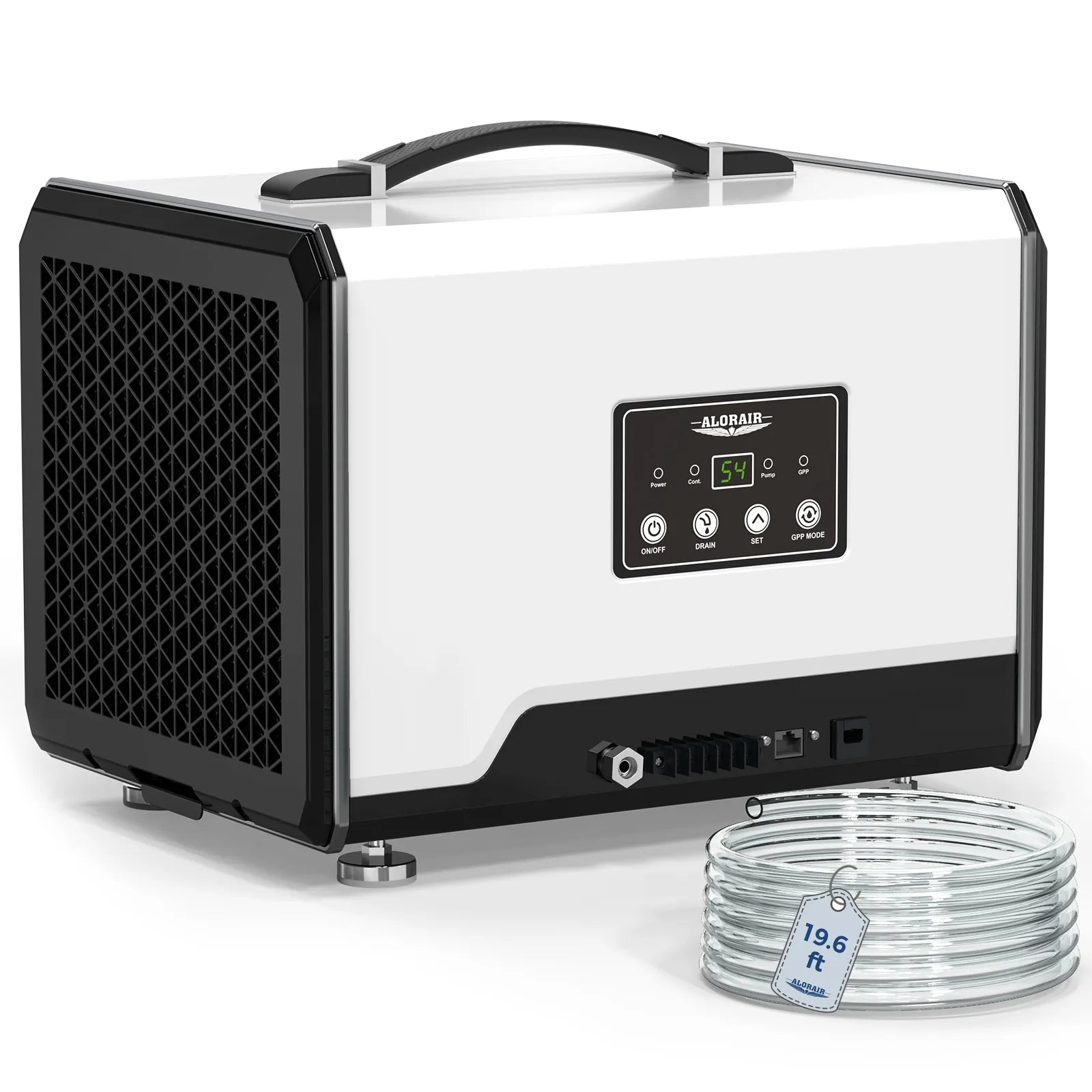 AlorAir 70 PPD Crawl Space Dehumidifier with Pump and Drain Hose | Helios MP35 | Size for 1000 sq.ft