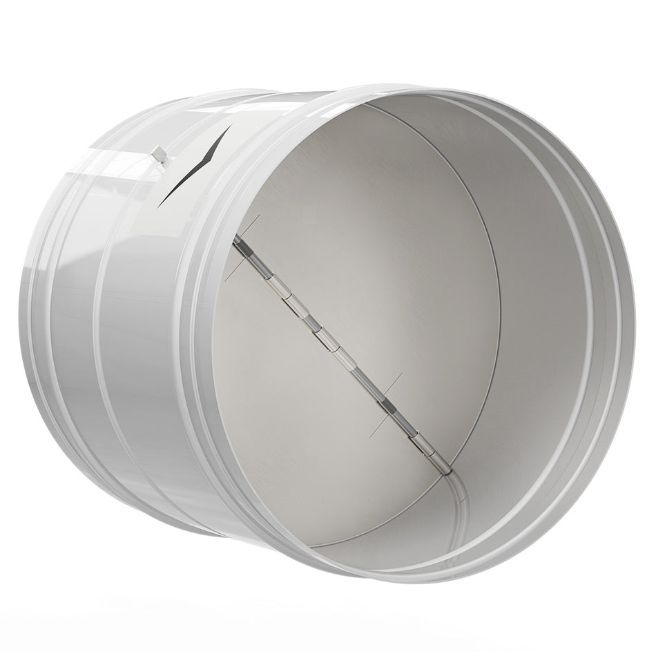 ALORAIR 10" Backdraft Damper Duct for Sentinel WHD100/WHD120/WHD15/WHD200 Whole-House Dehumidifiers