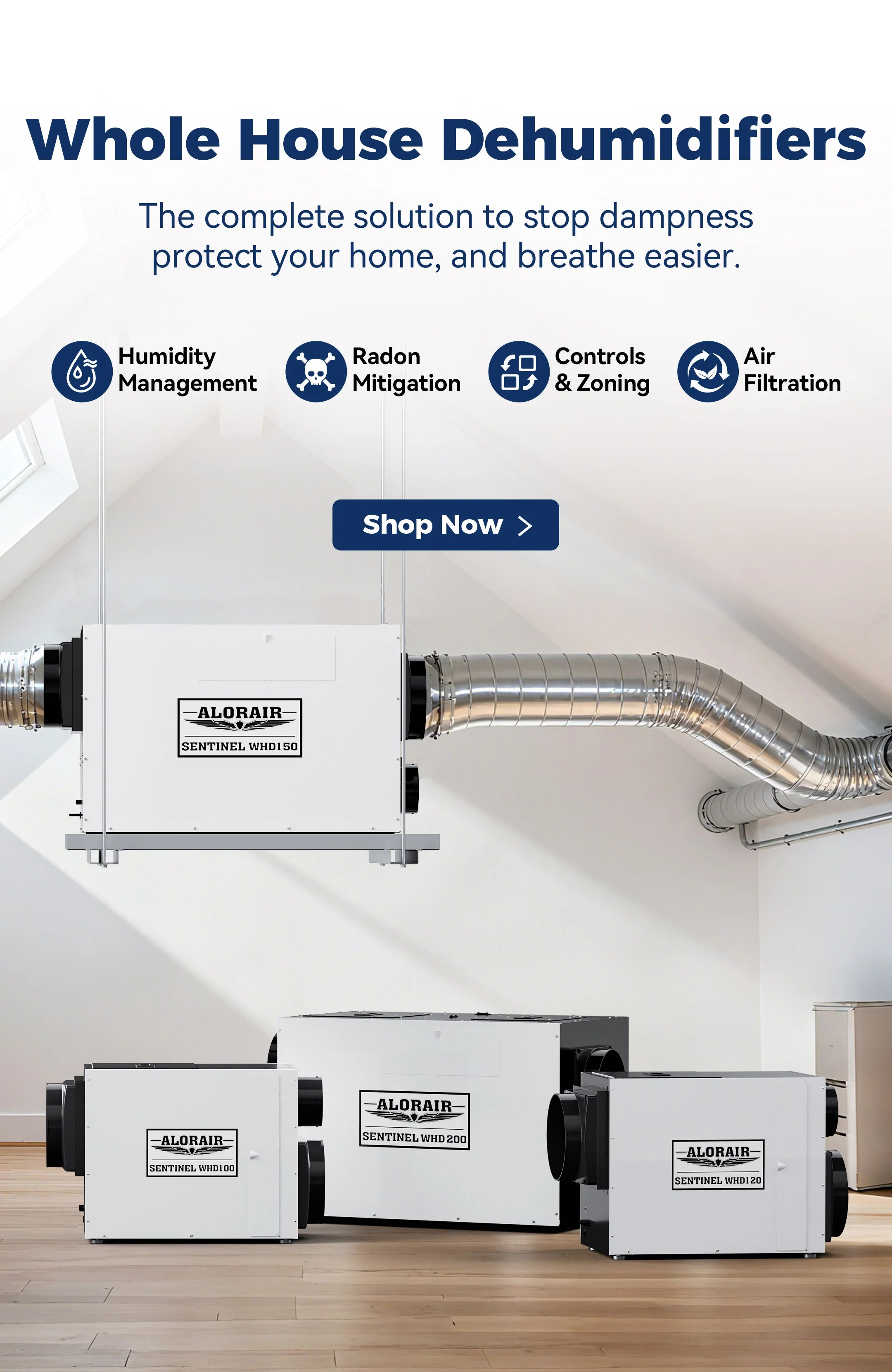 whole-house dehumidifier