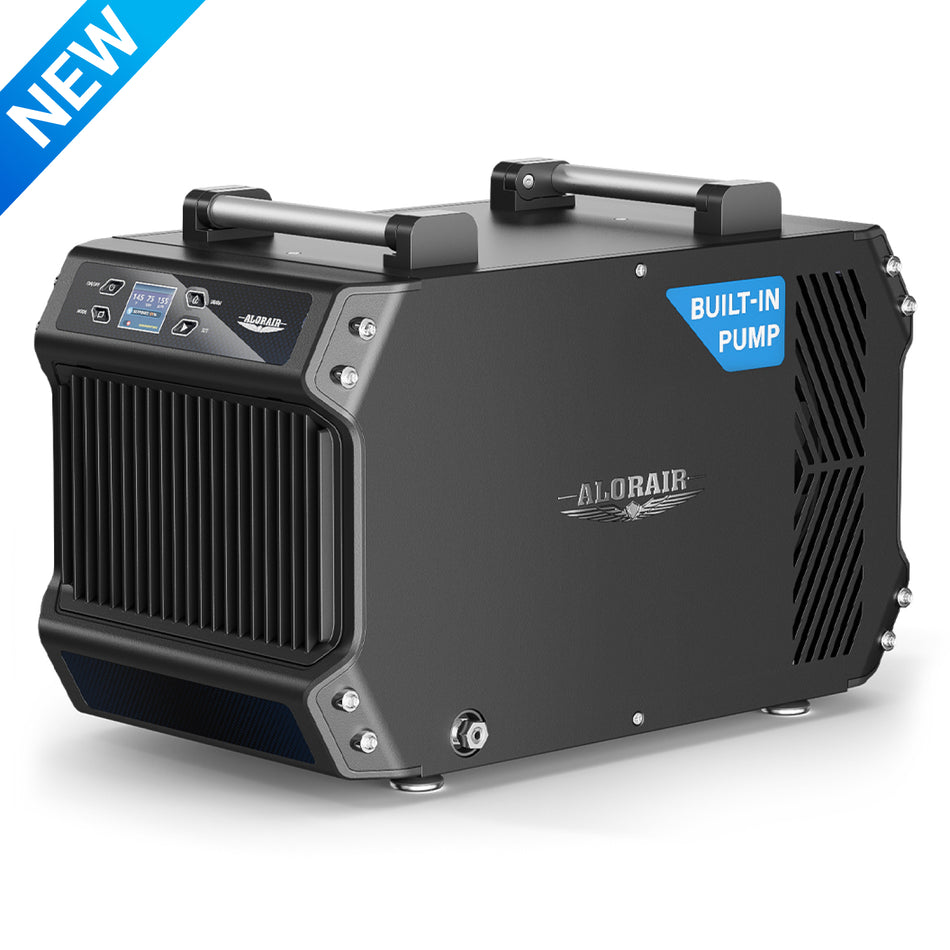 AlorAir 180 Pint Crawlspace Dehumidifiers with Pump and Drain Hose | Galaxy 85P | Size for 2,300 Sq.Ft