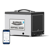 AlorAir WiFi 70 PPD Crawl Space and Basement Dehumidifier | Sentinel HD35P WiFi | Up to 1000 Sq Ft