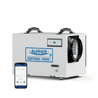 AlorAir® App Controlled  120 PPD Dehumidifier | Sentinel HD55S White WiFi | Size for 1300 sq.ft