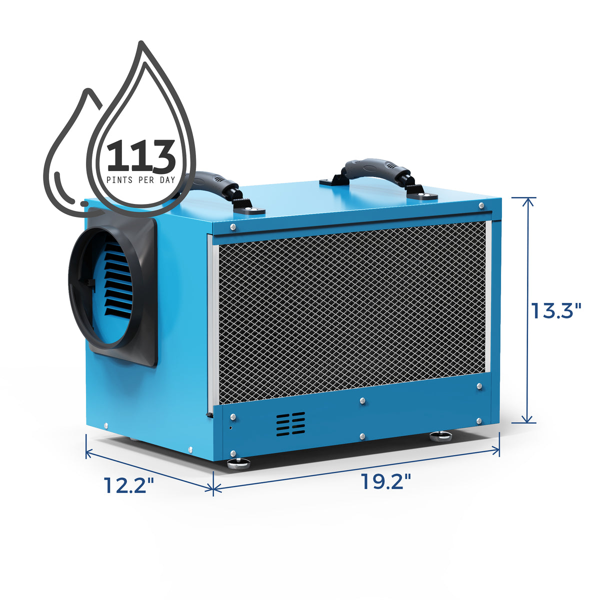 113 pint crawl space dehumidifier