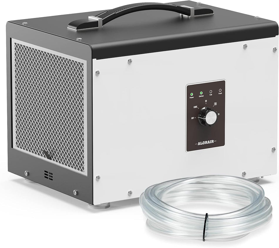 AlorAir 70 PPD Crawl Space Dehumidifier with Drain Hose | Sentinel HS35 | Size for 1000 sq.ft