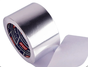 Aluminum foil tape with backing paper, high temperature resistant, fireproof, anti-aging, die-cut punching aluminum foil paper