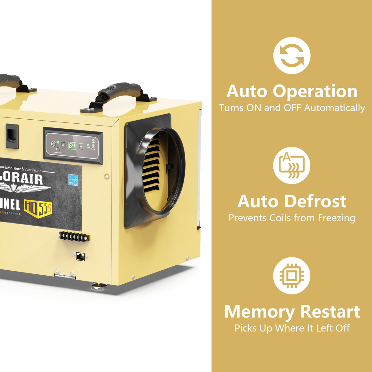 commercial dehumidifier with pump