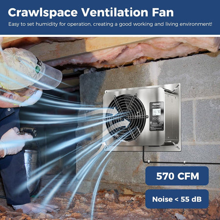 basement window exhaust fan