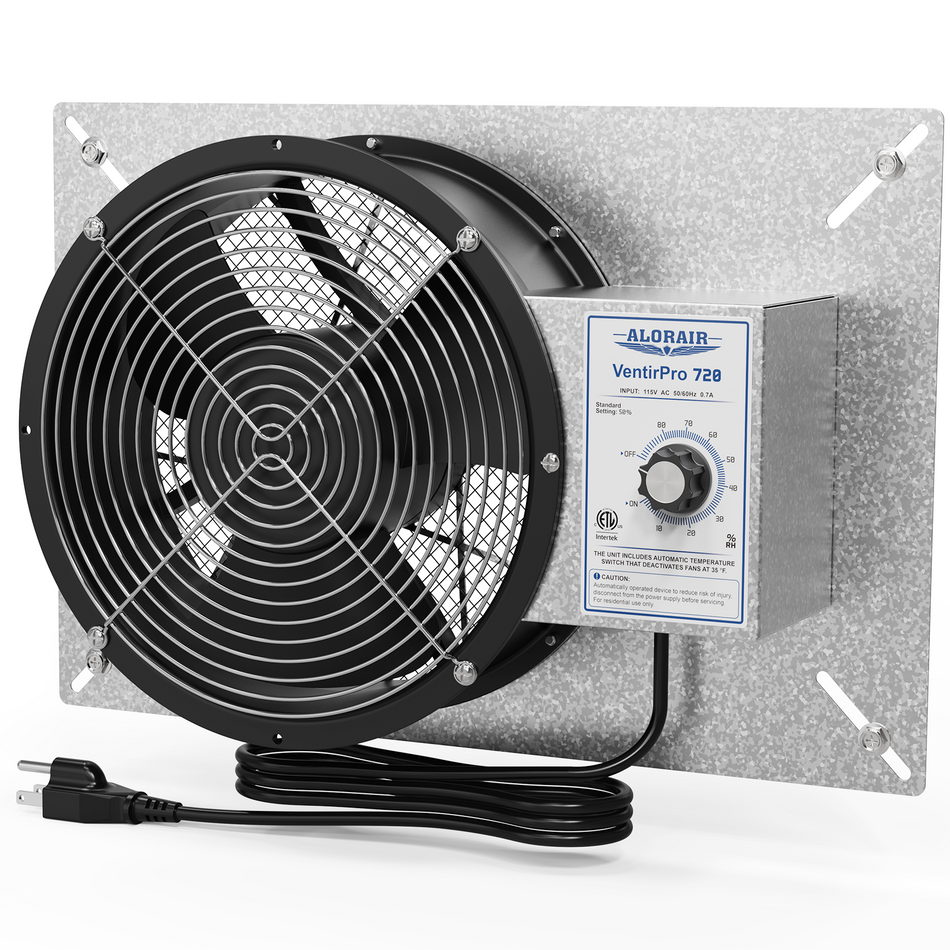 Alorair 720CFM Crawl Space Ventilation Fan | Ventirpro 720