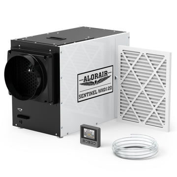 AlorAir 104 Pint Whole House Dehumidifier | Sentinel WHD 120 | Size for 3000 Sq.Ft