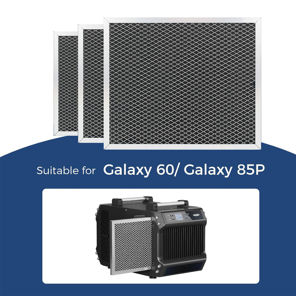 AlorAir® 3 Pack MERV-1 Filter for Crawl Spaces Dehumidifiers Galaxy 60/Galaxy 85P