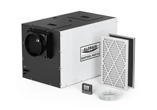 AlorAir 140 Pint Whole House Dehumidifier | Sentinel WHD 150 | Size for 3500 Sq.Ft