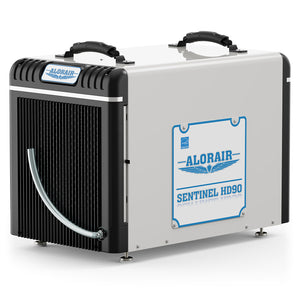 AlorAir 198 PPD Crawl Space Dehumidifiers with Drain Hose | Sentinel HD90 (White) | Size for 2600 sq.ft