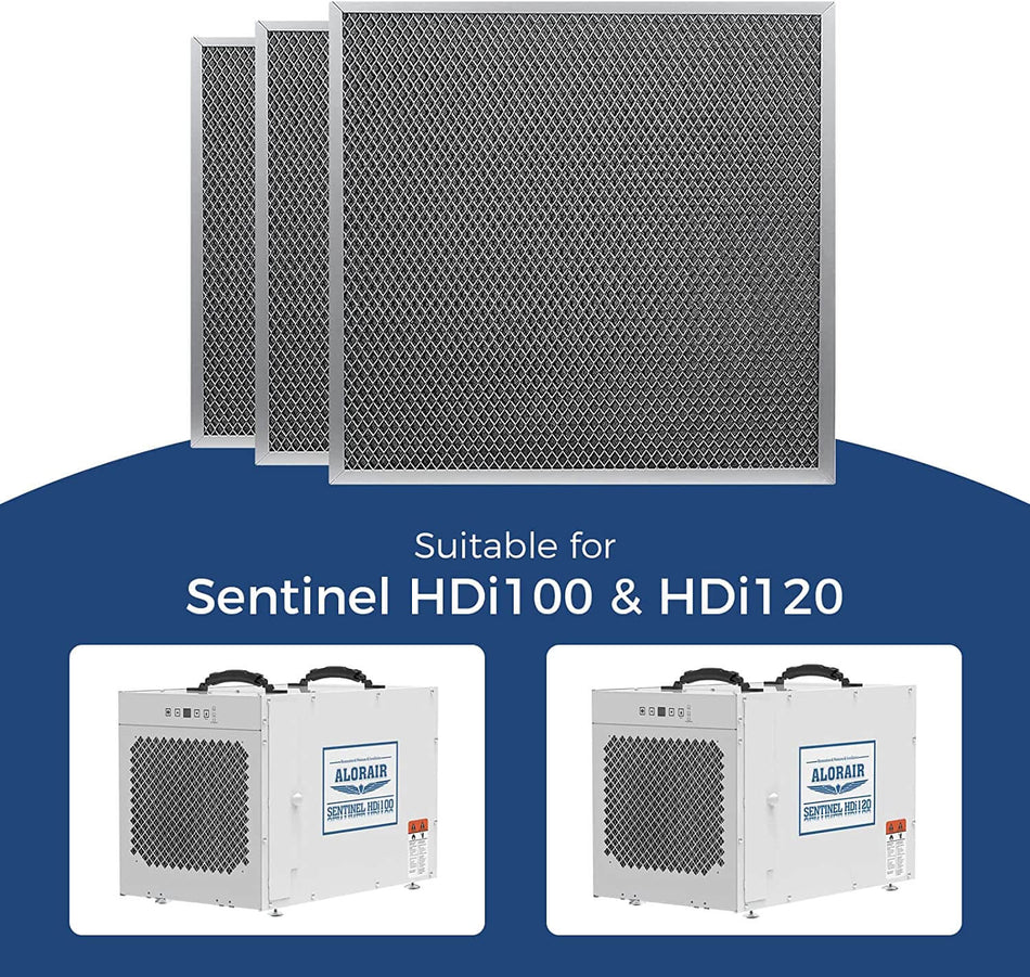 AlorAir® 3-Pack MERV-1 Filter for Sentinel HDi100/HDi120