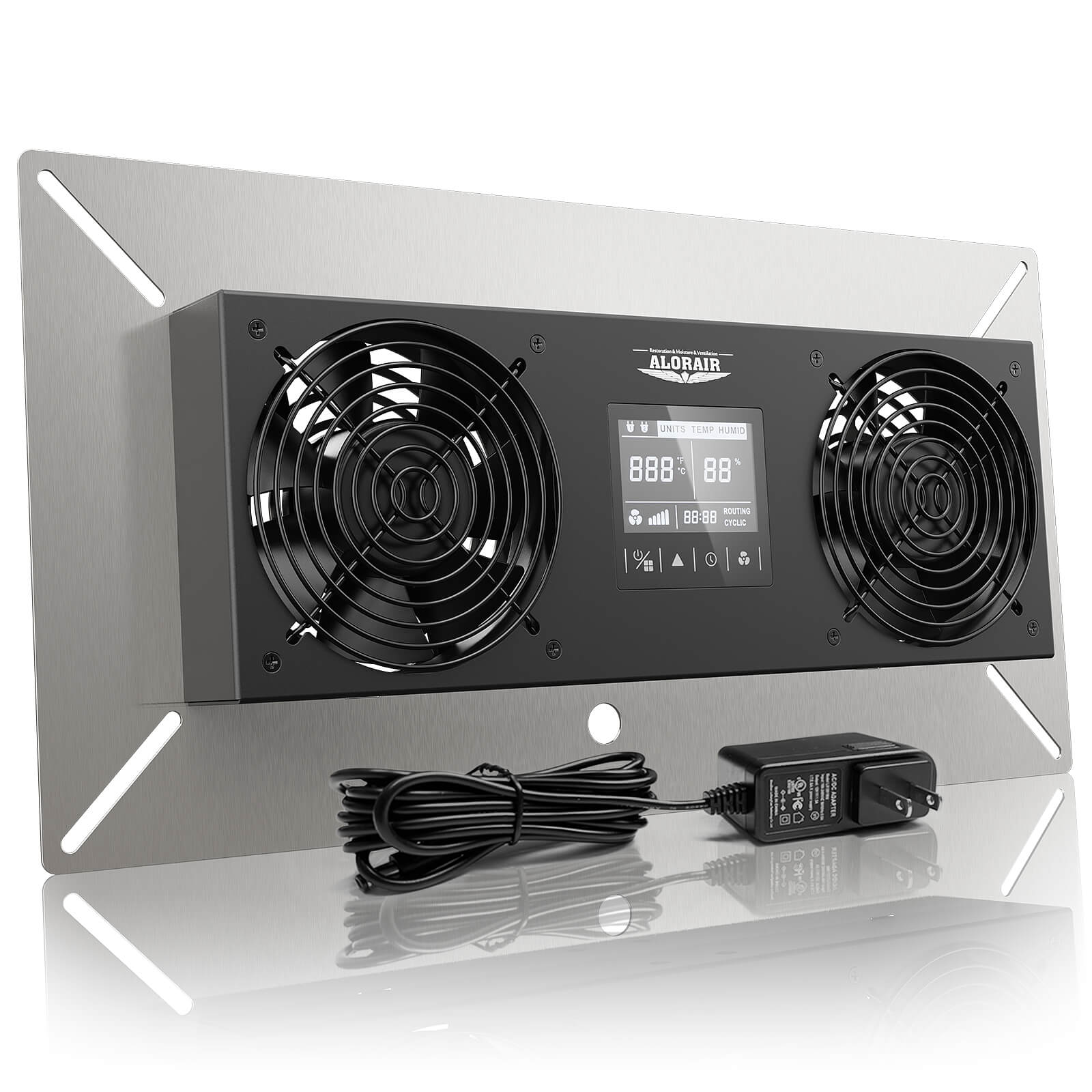 Alorair crawlspace ventilation fan