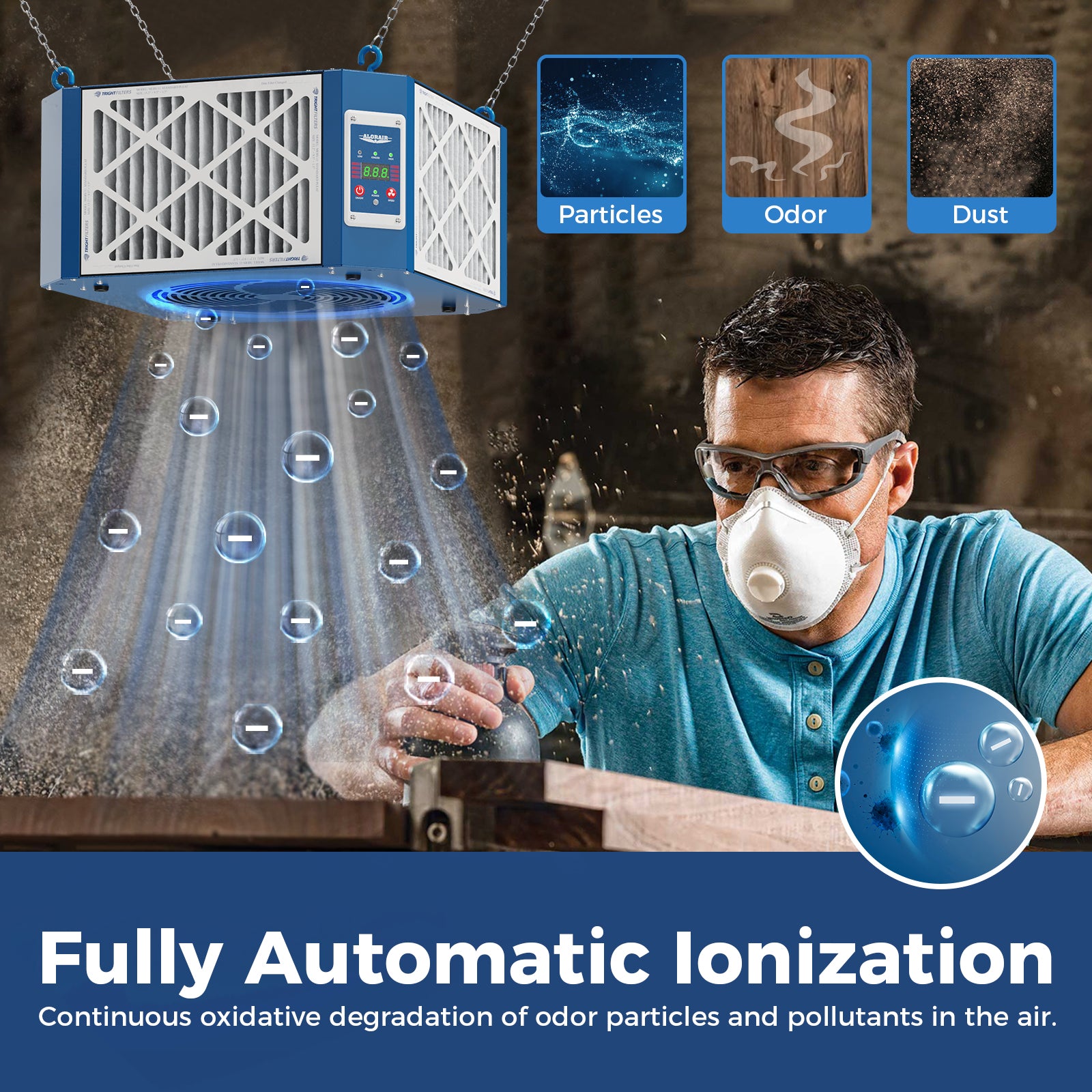 workshop air filtration system