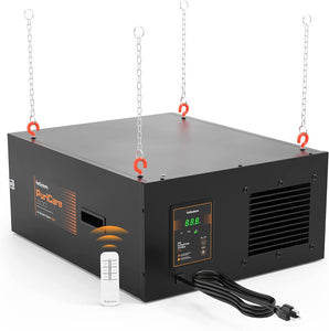 AlorAir 3-Speed Remote Shop Air Filtration System | PuriCare 1100