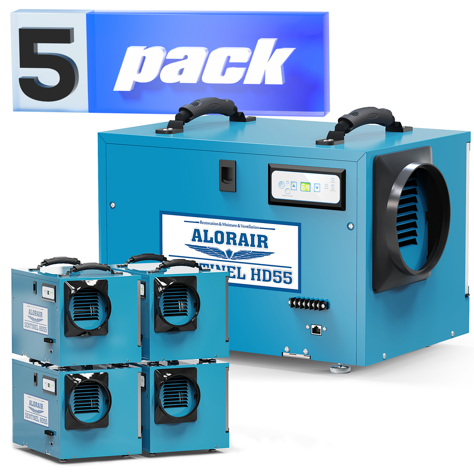 ALORAIR® Wholesale Packs Sentinel HD55 (Blue) Dehumidifier (pack of 5)