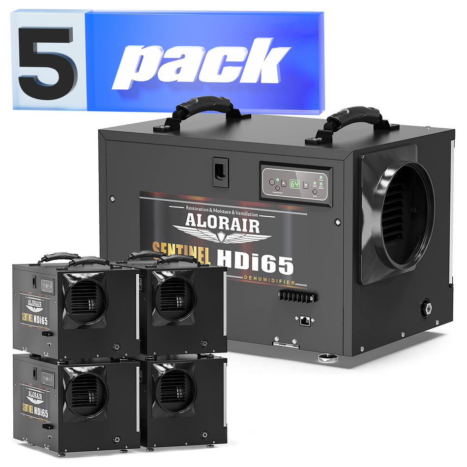ALORAIR® Wholesale Packs Sentinel HDi65 (Black) Dehumidifier (pack of 5)