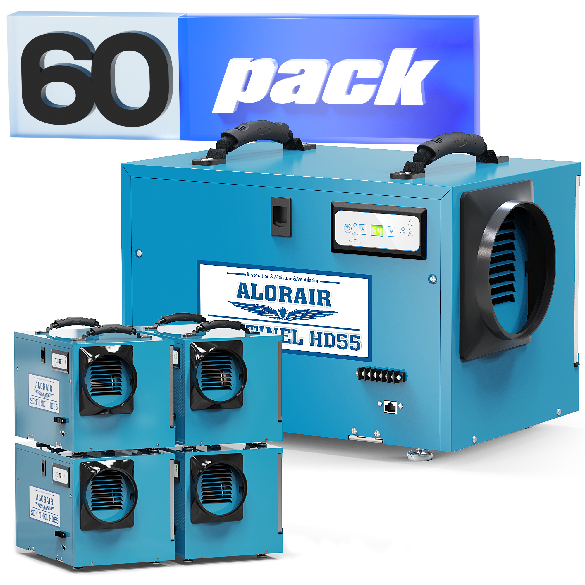 Wholesale Dehumidifier Pack HD55 (60 Units) – AlorairCrawlspace