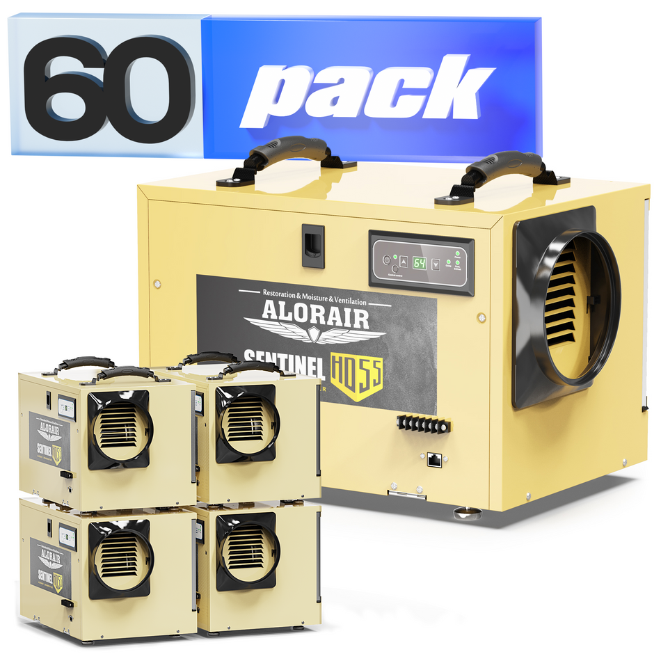ALORAIR® Wholesale Packs Sentinel HD55 (Gold) Dehumidifier (pack of 60)