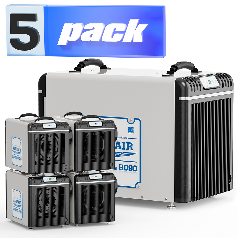 ALORAIR® Wholesale Packs Sentinel HD90 Dehumidifier (pack of 5)