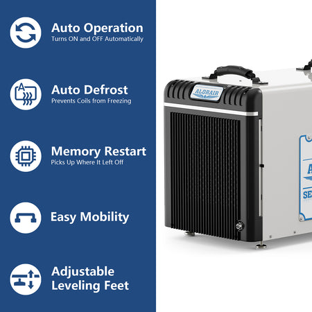 dehumidifier for crawl space with pump